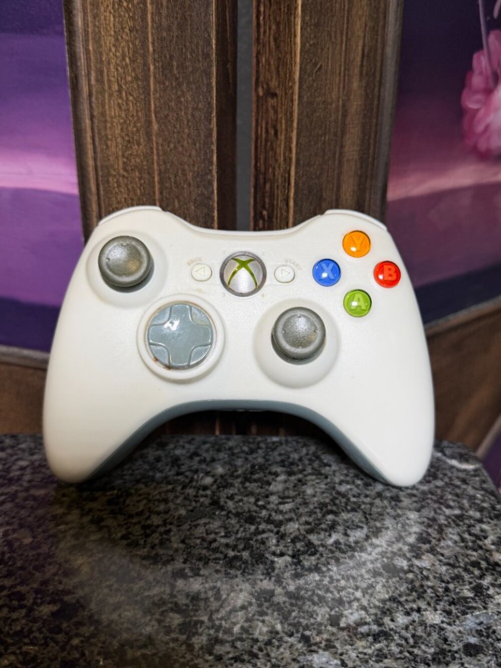 Microsoft Xbox 360 OEM White Wireless Controller Genuine Original